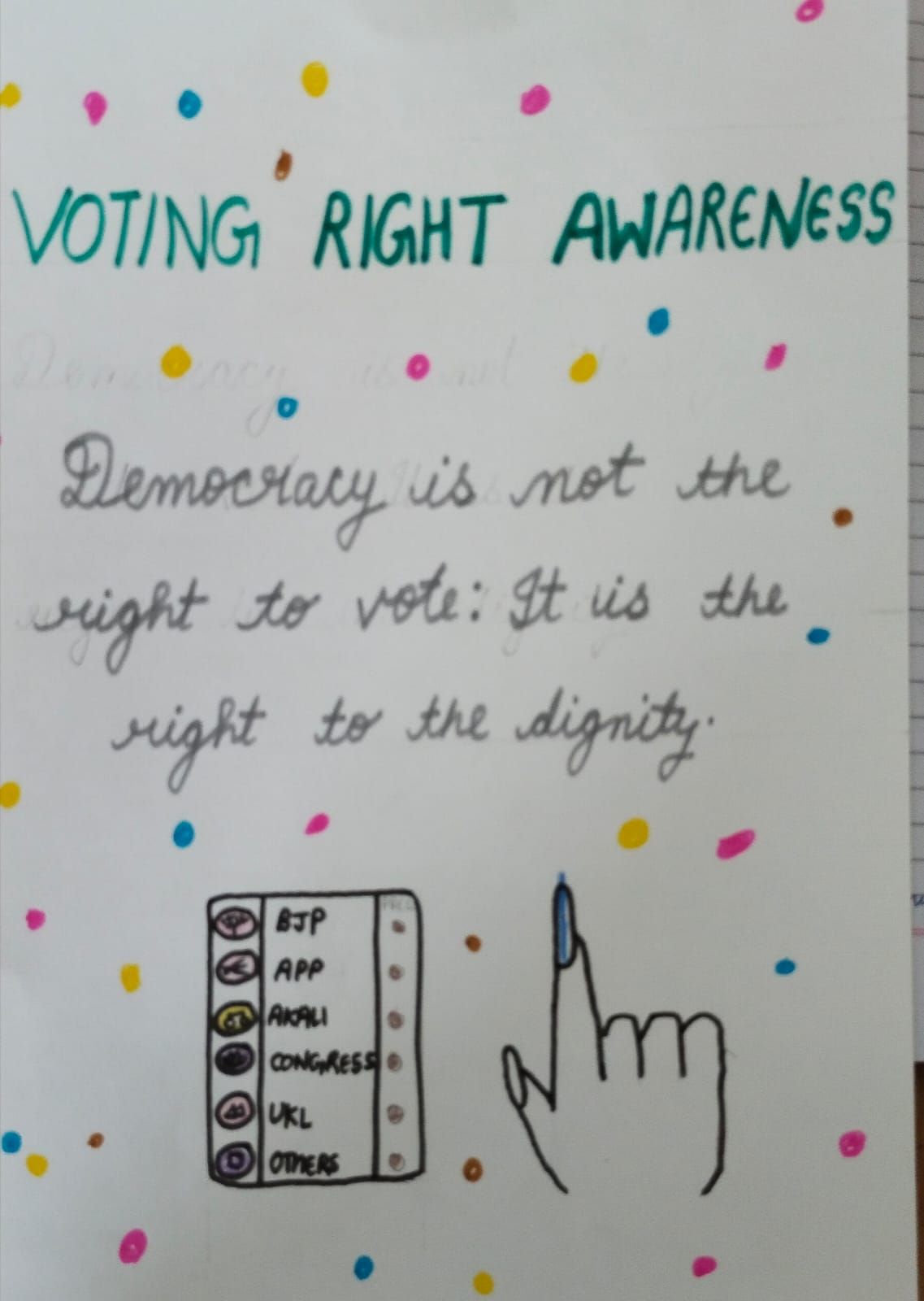 Voting Rights Awareness Drive...
